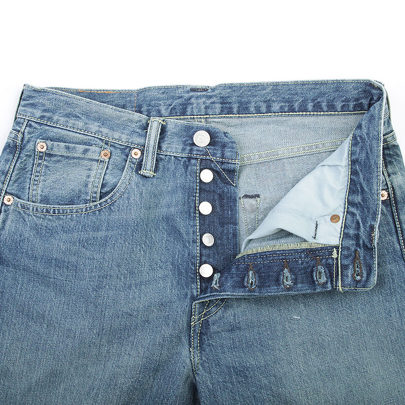 мужские синие джинсы Levi`s 501 1817300210 - цена, описание, фото 3